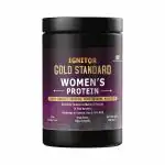 IGNITOR Gold Standard Women's Protein| With Vitamins, Iron, Calcium, Digestive Enzymes, | 360 gm