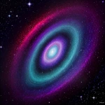 Love Creation 12x18 Size poster print for creative wall art- galactic-dreams-digital-art-print-11891(Non Sticker)