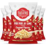 The Theatre Project Popcorn, Peri Peri & Lime Popcorn, Gourmet Popcorn, Combo Pack 5 Pouch, 275g