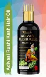Kuraiy Regrowth Adivasi Herbal Hair Oil Controls Hair Fall - No Mineral Oil Hair Oil for Hair Fall Control and hair Growth Hair Oil - 100ML Hair Oil.