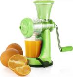 GRIHASTHA E-SHOP Fruit & Vegetable Steel Handle Juicer for Fruits and Vegetables with Steel Handle Vacuum Locking System, Shake, Fruit Juicer Machine for All Fruits , multicolour