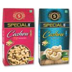Special Choice Cashew Combo Crunch (Cashew Roasted n Salted & Cashew Tingy Tangy Masala) 100g x 2