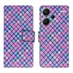 A D Enterprises Mat Purple Flip Cover for Redmi Note 13 Pro Plus 5G| Magnetic Case| Shock Absorbent| Flip Cover Redmi Note 13 Pro Plus 5G