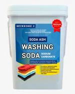 NECKKONIX Washing Soda Powder 1Kg -Soda Ash -Laundry Booster (Sodium Carbonate) Reusable Container Pack