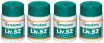 Himalaya Liv.52 Ayurvedic Medicine (4 Packs, 100 Tablets in Each Pack)