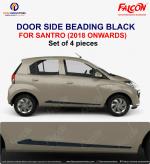 FALCON CAR DOOR SIDE BEADING IN BLACK FOR SANTRO 2018 ONWARDS