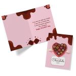 Festiko Valentine's Week Chocolate Day Greeting Cards,Valentine's Greeting Card, Love Romantic Cards