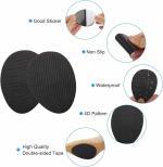 SCHOLAZS 2 Pairs Non-Skid Shoe Pads Self-Adhesive Anti Slip Shoe Grips for High Heels, Shoe Gummies for Heels Non-Slip Rubber Sole Non Slip Shoe Pads for High Heels