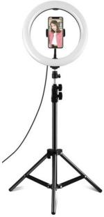 Webilla 12 Inch Selfi Ring Light With Tripod Stand And Phone Holder, 12 Inch Dimmable Led Ring Light With 3 Light Modes Brightness Level