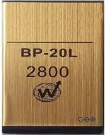 Mobcrown Giffen Mobile Battery Compatible with MU Phone MJ Phone SM230 / M230 / M510 / M1000 (BP-20L) - 1700 mAh