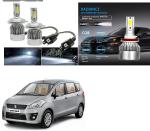 Feelitson White Car C6 H4 Compact Design 36W/3800Lm Led Headlight For Maruti Suzuki Ertiga Type-1 (Pack Of 2)