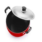 Swastik Housewares Non Stick Deep Kadhai With Stainless Steel Lid 3 L (24 cm)