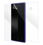 Mudshi Full Body 360 (front and back) Screen Protector for HTC Windows Phone 8X