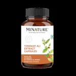 MINATURE Tongkat Ali Extract Capsules | Health Supplements|120 Capsules
