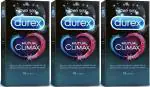 Durex Mutual Climax Condom (3 Packs, 10 Condom Each)