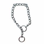 VM Mart Stainless Steel Chain Slip Training Choke Collar Dog Chain No.10 for Small Puppies