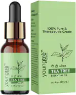 Youngtre Tea Tree Essential oil for Strong Healthy Hair Growth & Reduce Dandruff, Hair-fall (10 ml)