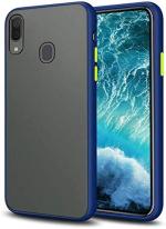 Mbcase Samsung Galaxy A20 Blue Silicon Back Cover