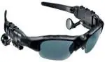 GLARIXA Sunglasses Bluetooth Headphones with Mic Deep Bass (Smart Glasses, Black)