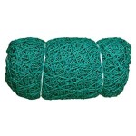 Easy Shopping Bazaar Monkey Net/Bird Net/Cricket Net/Child Safety Net UV Stabilized HDPE 44 MM Hole - Green - 10 x 15 FT - 3MM 54PLY