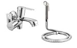 Prestige Oxy 2 way bib tap with sliding gun hf 1mtr flexible ss tube