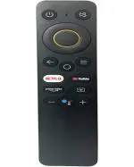 NixGlobal REAL-ME SMART Remote without Voice Control Compatible with REALME OLEDC 4K SMART LED LCD TV Remote Controller (Black)
