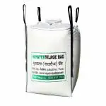 MIPATEX Silage Murghas Bag, Making White Polypropylene(PP), Size: 95cm x 95cm x 150cm