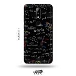Tweakymod Printed Maths Nerdy Back Cover For Nokia 5.1 Plus