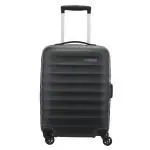 American Tourister Trolley Bag For Travel | BARCELONA 55 Cms Polycarbonate Hardsided Small Cabin Luggage Bag | Suitcase For Travel | Trolley Bag For Travelling, Gunmetal