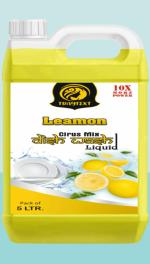 TRAYTEXT Dishwash with Lemon for oil & washes off Kitchen Cleaner Dish Cleaning Gel 5L (lemon)