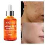 Kuraiy 100% Pure Vitamin C Brightening Skin Face Serum | Fades Dark Spots & Hyper Pigmentation | Experience Glowing Skin | Dermatologically Tested | For Men & Women | All Skin (30 ml)
