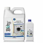 Diolty Eco-friendly laundry detergent | Stain Remover | Suitable for Front and Top Load Washing Machine | Liquid Detergent | Frangrance Free | 5L