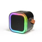 NB NOIZZYBOX Starlight+ Bluetooth Speaker 5.3 EDR with Mirror Sync Technology TWS+, Liquid Flow RGB Lights, High-Fidelity Sound, 10+ Hours Playtime, USB and TF Card Support and Headphone jack