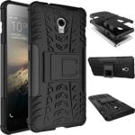 Mcase Rubber, Plastic Black Back Cover For Lenovo Vibe P1