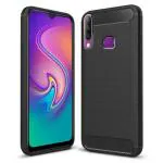 Zapcase Black Rubber Back Cover For Infinix S4 18.3 x 9.5 x 3.6 cm