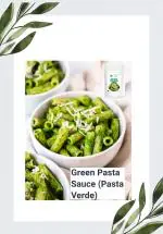 Saraearth Green Sauce Pasta Masala Mix| Instant Make |Rich Spinch Flavour Delicious Taste |100grm (Pack of 1)