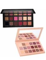 Brown blush nude and rose gold eyeshadow palete