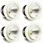 Realbuy FOS LED Down Light 15 Watts (Pack of 4)