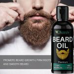 KURAIY Natural Beard Essentital Oil Beard Growth Enhancer Pure Natural Nutrients Beard Oil For Men Facial Nutrition Beard Care Kit