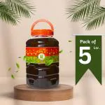 STAR KOHLU Premium Kachi Ghani Pure Mustard Oil, 5 Ltr Jar