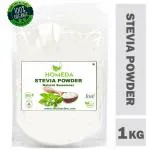 Homeda Stevia Powder (1 Kg / 1000g), Organic Stivia Sugar Free, Green Natural Stelvia Leaves Sweetener