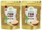 Puro Miles ( Embrace Purity, Live Extra Miles) Raw Sugar |Desi Khand | Natural & Organic| Unprocessed, Unrefined, Sulphur free| Pack of 2x1 Kg