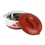 ZOOM STAR Thermoware Insulated Hot Pot with Plastic Cover (2000 ML, Multicolour)