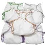 Salma'S Tinytots Reusable Washable Leakproof Wet Free Dry Feel Langot Nappies Diaper For Newborn Baby Pack Of 5