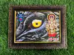 Framtastic Elephant Eye Kannu Shubha Drishti Ganapathi for Home Entrance Hanging Subha Nazar Ganapathy Ganesha Ganesh Dishti Vinayaka Disti Dristi Vinayagar Photo Frame