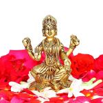Aalayam Selveer Handmade Brass Balambika Idol (5.5 x 7.5 cm)