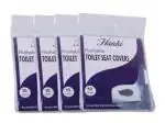 HANKI Flushable Paper Toilet Seat Covers to Use in Public Toilets and Restrooms Pack of 40 Sheets