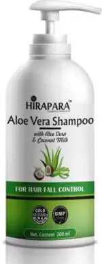 HIRAPARA Healthy, Long & Strong Hair Shampoo - with The Natural Goodness of Aloe Vera With Coconut Milk (300 ml)