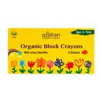 ORGANIC BLOCK CRAYONS (8 COLOURS)