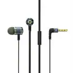 Urban Audio Black C5 Wired in-Ear Headset with Tangle-Free Cable & Mic